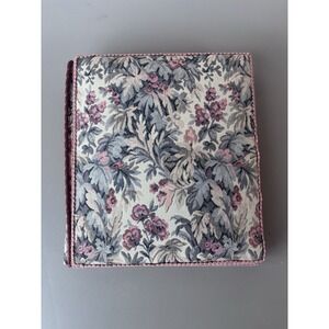 10" x 12" Floral Tapestry Album Photos Documents Keepsake 20 8.5" x 11" Pages